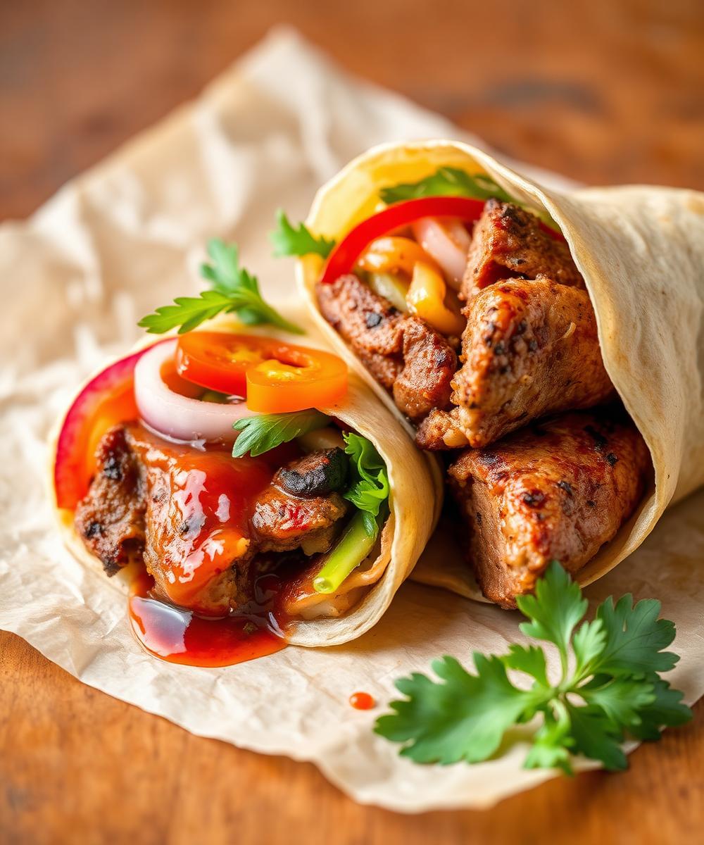 Kebab wrap
